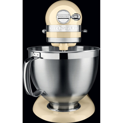 Mikser planetar KitchenAid Artisan 5KSM185PS, 300W, enë inoksi 2kg, bezhë