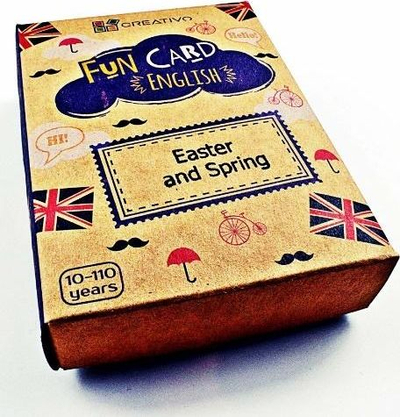Fun Card English Easter and Spring Едукативни Картички