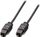 Kabllo Lindy Toslink - Toslink, 2m, e zezë