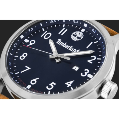Ora burrash Timberland TRUMBULL TDWGB0010103, quartz, 45mm, argjendtë