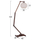Llambadar dyshemeje HM7701.01, dru arre, abazhur sferik litar, beige