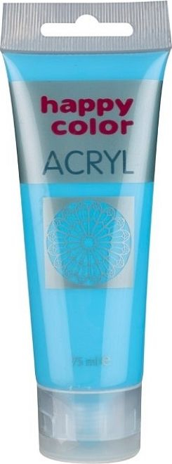 Bojë akrilike Happy Color, 75 ml, e kaltër