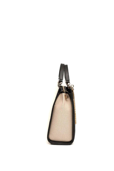 Çantë dore Silver&Polo, krem/zezë