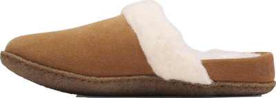 Pantofla për në shpi Sorel Nakiska Slide II W, prej suede, për goca, kafe