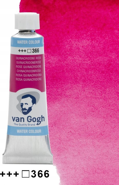 Ngjyrë akuarele Van Gogh Quinarose, tub 10ml, rozë