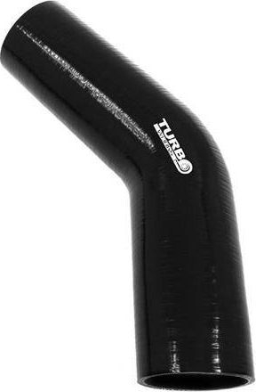Gyp silikoni TurboWorks Elbow, 45°, 84mm, i zi