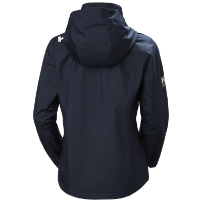 Xhaketë me kapuç për goca Helly Hansen W Crew Hooded Jacket 34448 597, që s’e kap uji, blu