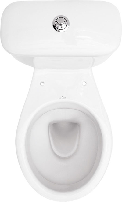 WC комплет Церсанит President, хоризонтален одвод, систем за испирање 3/6L, бел