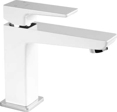 Rubinet lavamani Omnires Parma PM7410CRB, montim mbi lavaman, ngjyrë e bardhë
