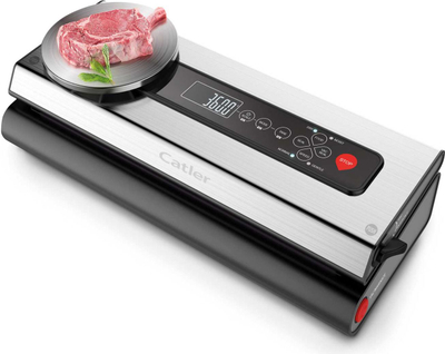 Aparat vakumi Catler VS 8010, 120W, gjerësi saldimi 28cm, inox argjendtë