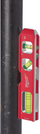 Nivel torpedo Milwaukee Billet 4932459097, magnetik, metalik, i kuq