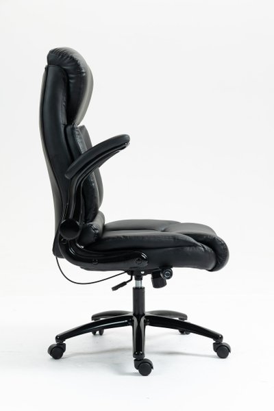 Karrige zyre Activejet YK7406-1, rregullim lartësie, me rrota, e zezë