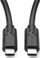 Kabllo USB C Microconnect USB3.2CC0.25, USB 3.2 Gen 2, 0.25m, e zezë