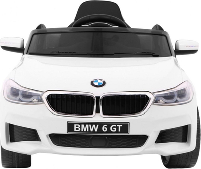 Makina elektrike për kalamaj BMW 6 GT, 105 x 66 cm, deri 30 kg, e bardhë