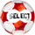 Top futbolli Select Future Light DB v26, madhësia 4, peshë e reduktuar, e bardhë kuqe