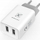 Karikues muri Maxximus Urban 2.1A, 2 porta USB, me kabllo Lightning 1m, i bardhë