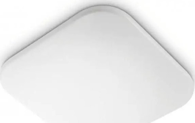 Plafonierë tavani LED Philips Mauve SQ, 17W, 1700 lm, e bardhë
