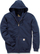 Bluzë me kapuç Carhartt Marquette Midweight, me zinxhir, XS, blu e errët