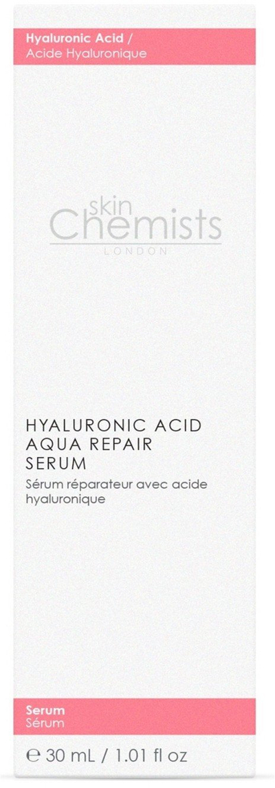 Серум за лице Skinchemists Professional Hyaluronic Acid Aqua Repair, 30 ml, хидратантен, бело шишенце