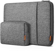 Futrollë laptopi Inateck 360 Protection, 13", me pouch aksesorësh, gri