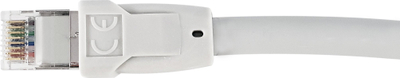 Kabllo rrjeti Equip Patch Cable Cat8.1, S/FTP, 0.5m, gri