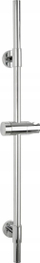 Shufër mbajtëse dushi Wenko Basic, 66 cm, çelik inox, gri
