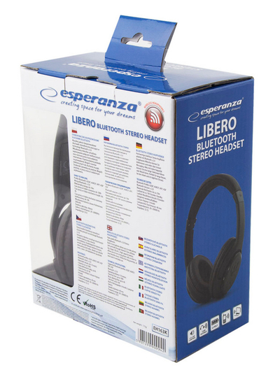 Слушалки Esperanza EH163K, Wireless