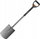 Lopatë kopshti Fiskars Ergonomic 1067512, teh i drejtë, ergonomike, gri