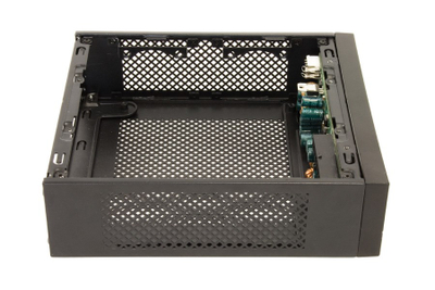 Kutia kompjuterike Chieftec IX-03B-85W, mini ITX, 85W, e zezë