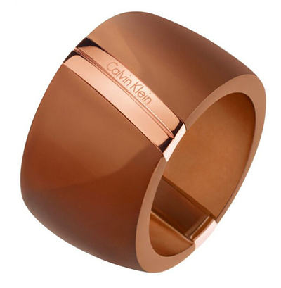 Unazë për femra Calvin Klein Visionary 06 Ring, e artë/rozë