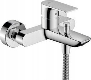 Bateri vaskë Hansgrohe Rebris E, për mur 150 mm, pa set dushi, krom