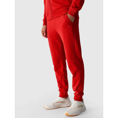 Trenërka 4F Sweatpants, pambuk, bordo