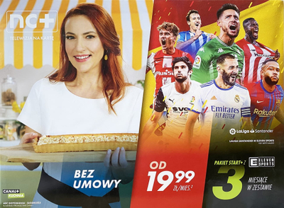 Dekoder satelitor Nc+ Prepaid Start+, HD, 3 muj Eleven Sports, i zi