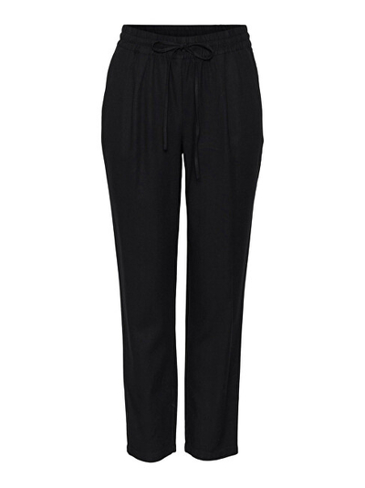 Pantallona VERO MODA VMJESMILO Regular Fit, të zi