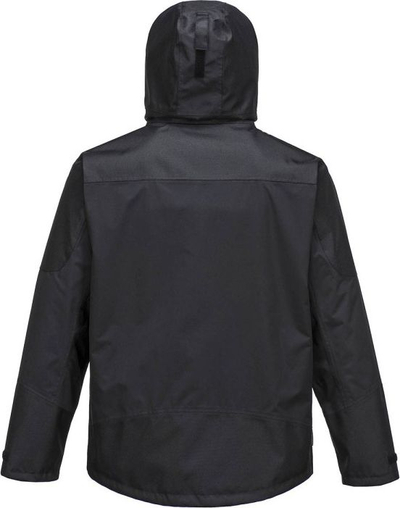 Xhaketë Unimet Insulated Jacket 3in1 S553, e papërshkueshme nga uji, me kapuç, e zezë, madhësia S