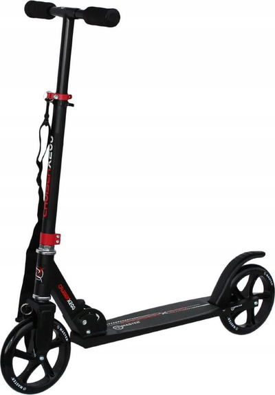 Trotinet Master Cruiser MAS S052, rrota 200mm, deri 100kg, i kuq