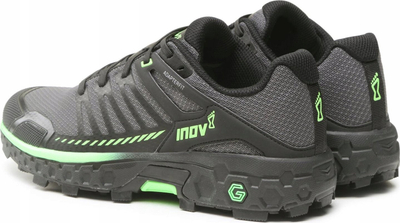 Këpucë vrapimi trail Inov-8 Roclite Ultra G 320 M, shollë G-GRIP, mesh që merr frymë, gri me jeshile