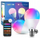 Llambë inteligjente Lepro BP1 AI E14, RGB, WiFi Bluetooth, shumëngjyrëshe, set 2 copë