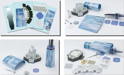 Puzzle 3D Clever & Happy One World Trade Center ZA3787, 23 pjesë, 63 cm, blu