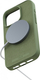 Kapak telefoni Njord Suede MagSafe për iPhone 15 Pro, olive