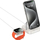 Karikues me valë Hoco CQ16A 3-në-1, 5W, për Apple Watch dhe telefon, i bardhë