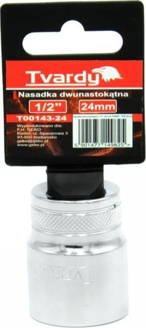 Kokë çelësi TVARDY Nstrn, 1/2", 24 mm, çelik