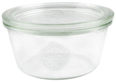 Set kavanozësh qelqi Weck Sturz, 290ml, 6 copë, xham i pastër