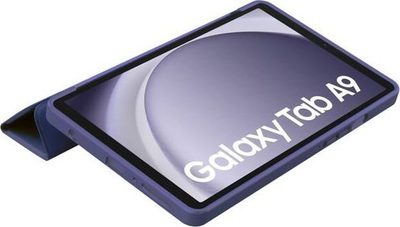 Kopertinë tablet për Tech-Protect SmartCase, Galaxy Tab A9 8.7 X110 X115, me funksion qëndrimi, blu navy