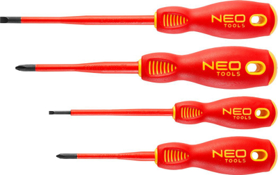 Set kaçavidash Topex 04-144, 4 copë, të izoluara 1000V