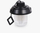 Llambë kampingu Arti Casa Camping Lantern, LED, e rikarikueshme, e zezë