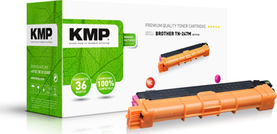 Toner KMP B-T111X, zëvendësues për Brother TN-247M, 2300 faqe, magenta