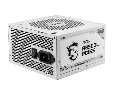 Извор на енергија MSI MAG A850GL PCIE5, 20+4 pin ATX, 850 W
