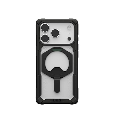 Maskë URBAN ARMOR GEAR Plasma XTE për iPhone 17 Pro, me kickstand, MagSafe, transparente