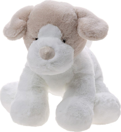 Lodër pelushi BEPPE Dog Renee, 30 cm, e bardhë